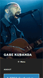 Mobile Screenshot of gabekubanda.com